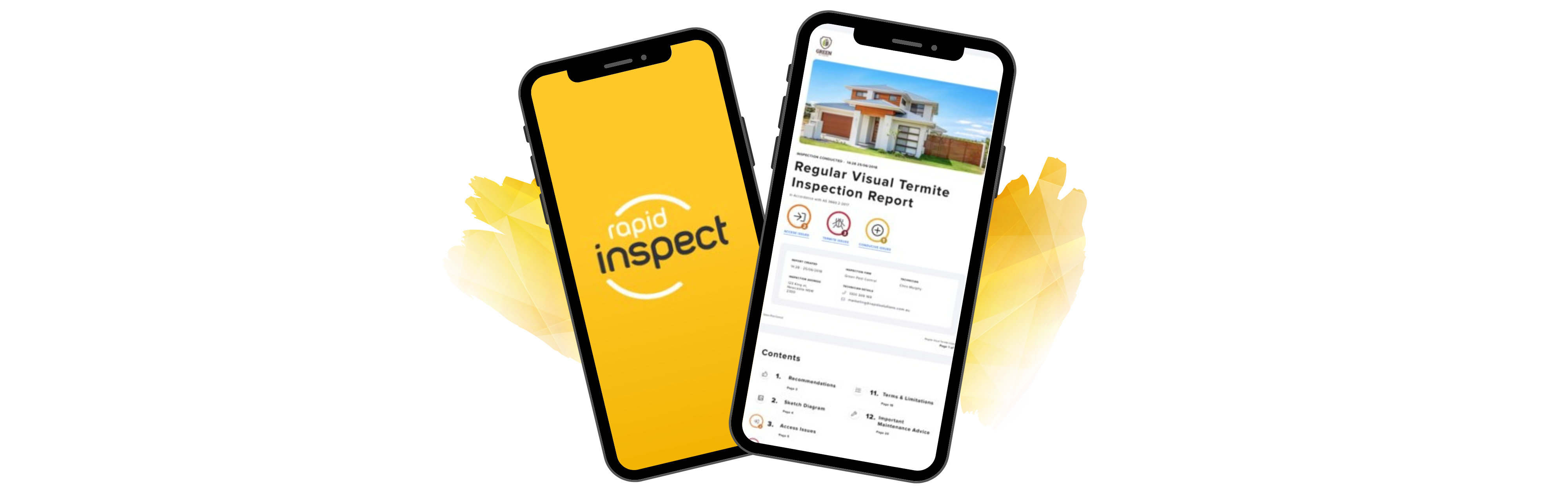 Pest and building report writing with Rapid Inspect Report Writing App