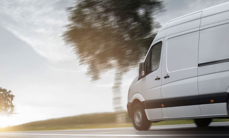 Rapid Solutions offer business vehicle insurance for white vans like this