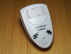 An ultrasonic pest repeller device