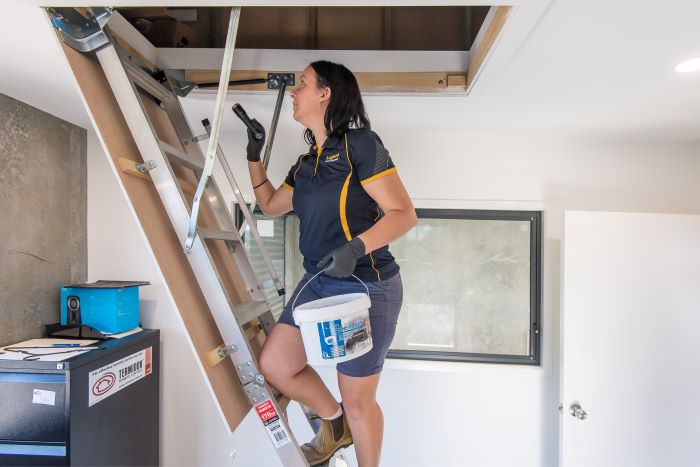 Sheri works as a pest controller with Laguna Pest Control